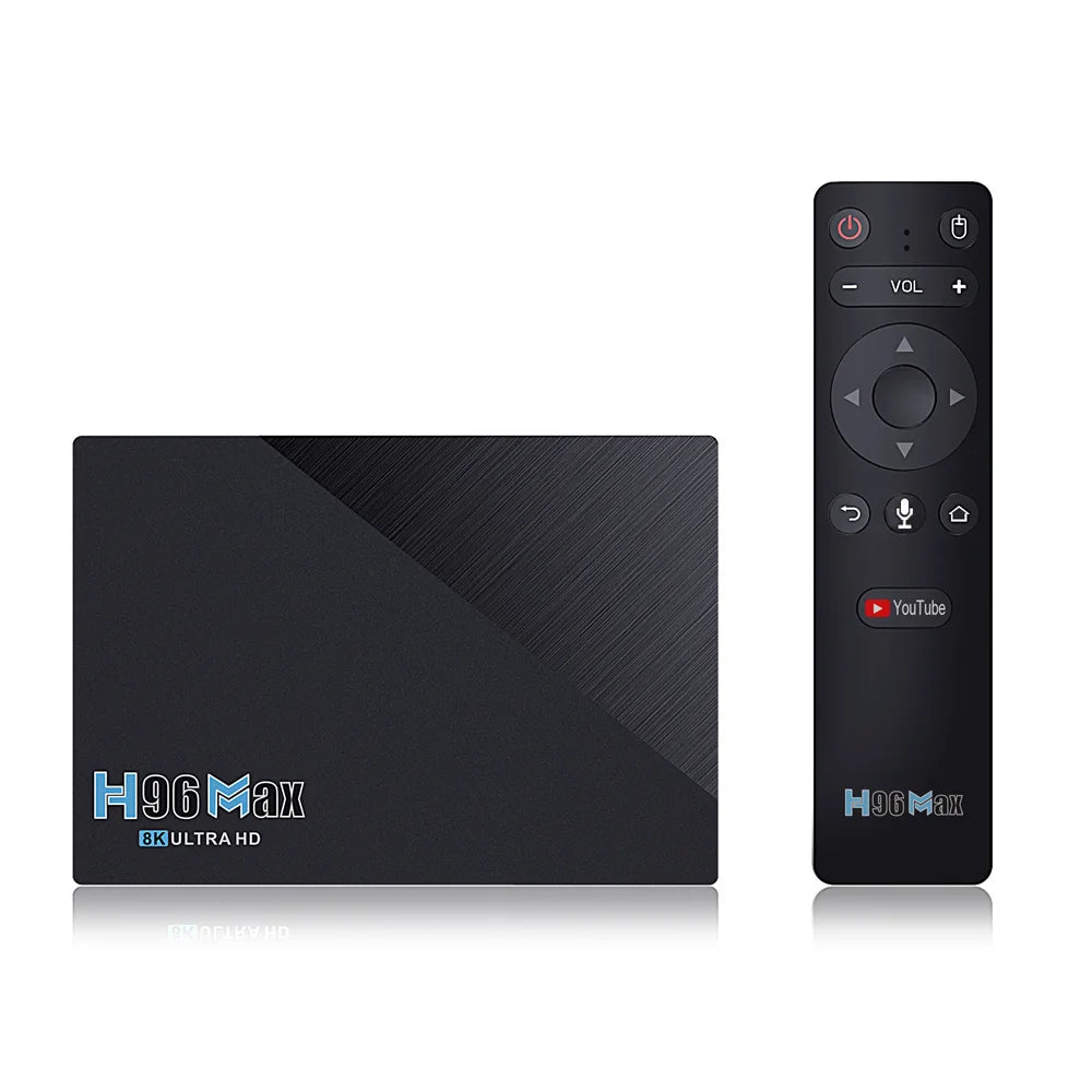 H96 Max RK3566 Android 11/13 TV Box – 8K UHD, WiFi 6, BT 4.0