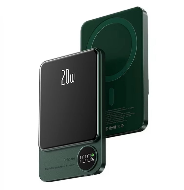 eYGOChargers Q9 | 20W Super Powerbank mit MagSafe – Schnell, Stilvoll, Kabellos 5000 mAh