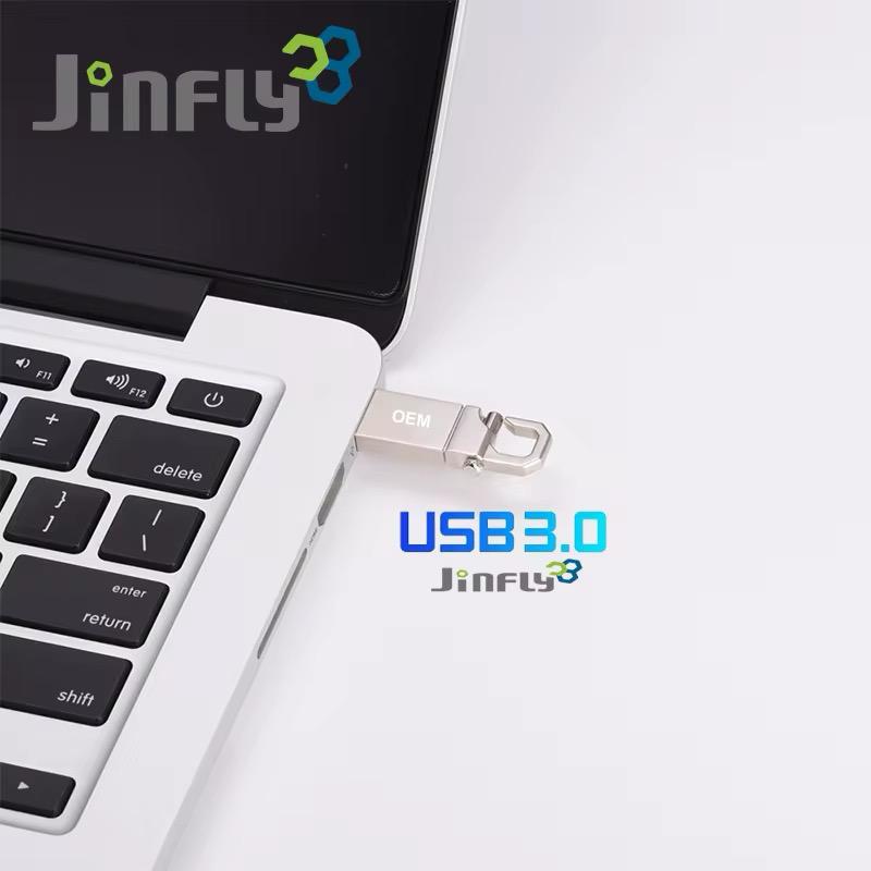 USB 3.0 Speicherstick mit Schlüsselanhänger – Hohe Übertragungsgeschwindigkeit & Aluminiumgehäuse