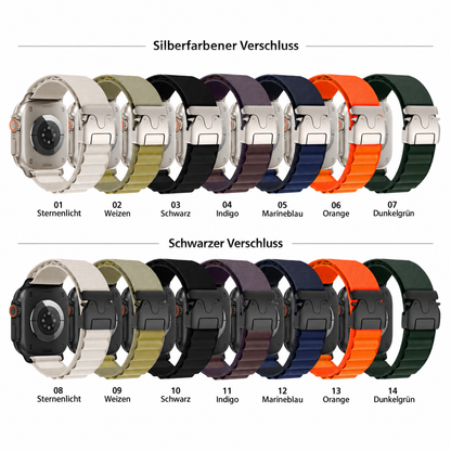 Alpine Loop Nylon Armband für Apple Watch – leicht & verstellbar
