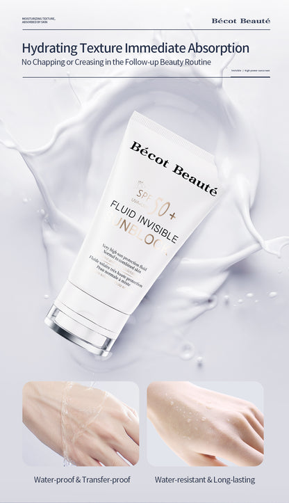 Unsichtbarer Sonnenschutz mit SPF 50+ | Bécot Beauté – Leicht, Hautfreundlich & Effektiv