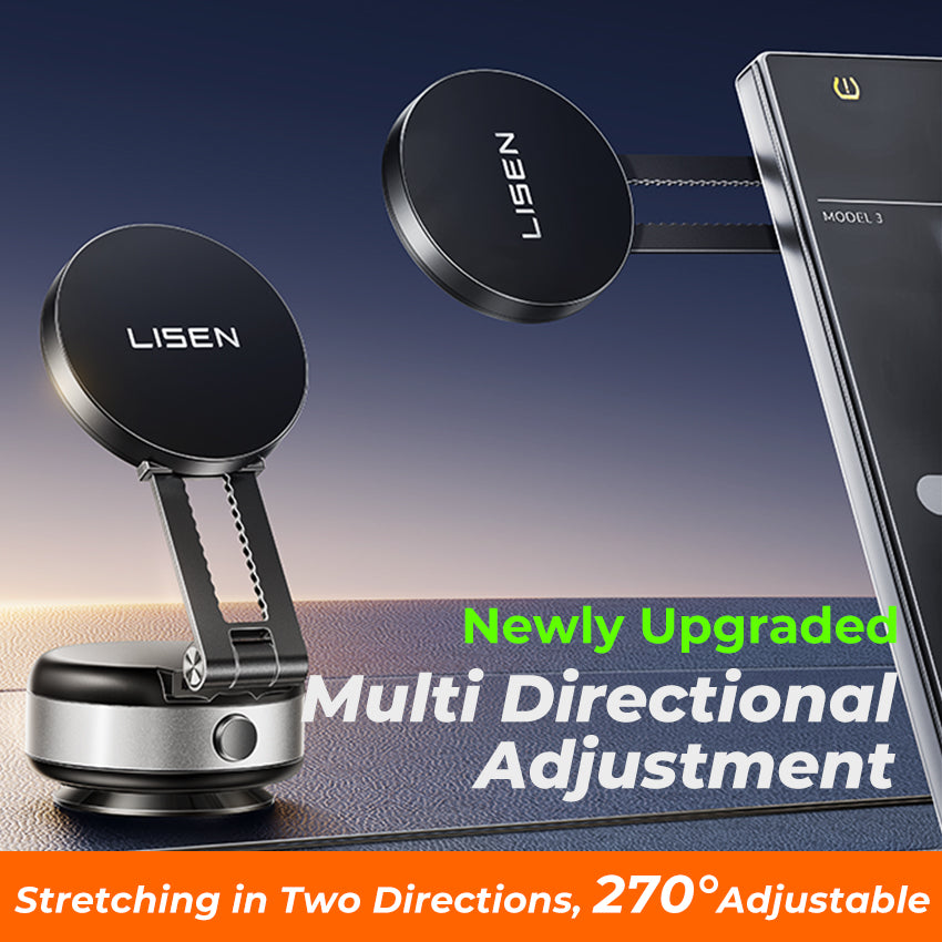 LISEN 360° Elektrische Magnetische Halterung – Vakuum Saugnapf