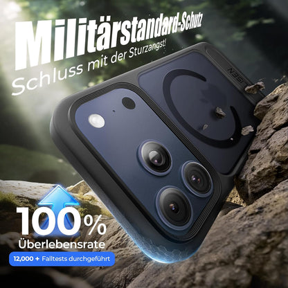 LISEN iPhone 17 Pro Max Hülle – Magnetisch, Stand, Military-Grade Schutz