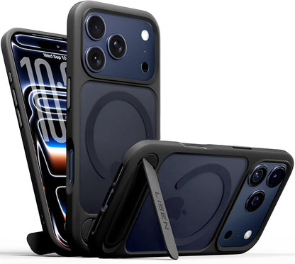 LISEN iPhone 17 Pro Max Hülle – Magnetisch, Stand, Military-Grade Schutz