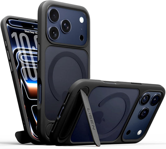 LISEN iPhone 17 Pro Max Hülle – Magnetisch, Stand, Military-Grade Schutz