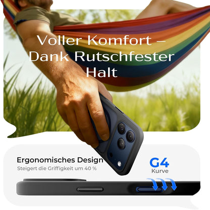 LISEN iPhone 17 Pro Max Hülle – Magnetisch, Stand, Military-Grade Schutz