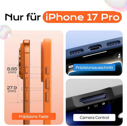 LISEN iPhone 17 Pro Max Hülle – Magnetisch, Stand, Military-Grade Schutz