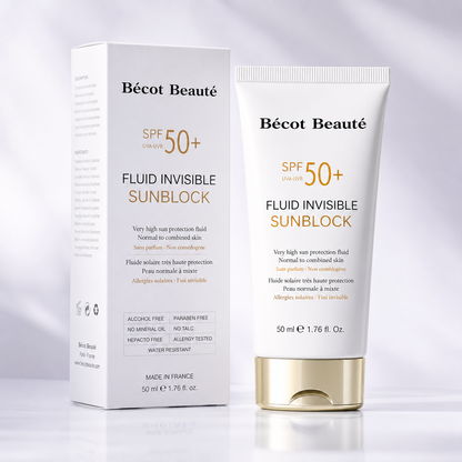 Bécot Beauté Pflege-Set – SPF 50+ Sonnenschutz & Feuchtigkeitscreme für empfindliche Haut