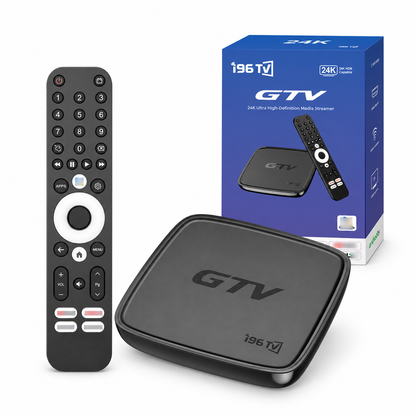 GTV i96 Android 14 TV Box – 4 GB/32 GB, Wi‑Fi 6, 8K & Bluetooth 5.2