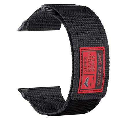 Outdoor Nylon Armband für Apple Watch Ultra 49 mm – mit Klettverschluss