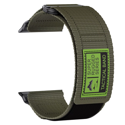 Outdoor Nylon Armband für Apple Watch Ultra 49 mm – mit Klettverschluss