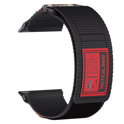Outdoor Nylon Armband für Apple Watch Ultra 49 mm – mit Klettverschluss