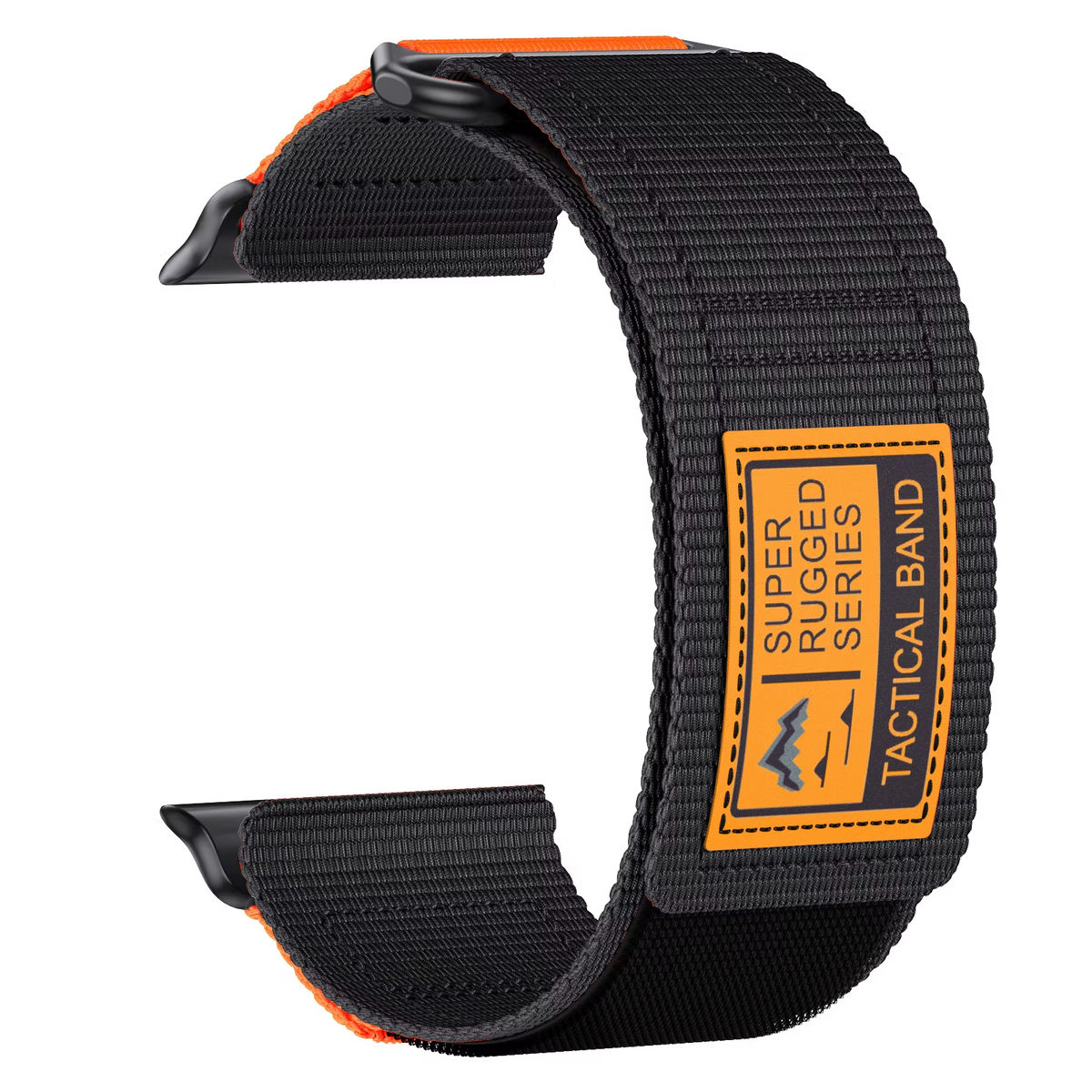Outdoor Nylon Armband für Apple Watch Ultra 49 mm – mit Klettverschluss