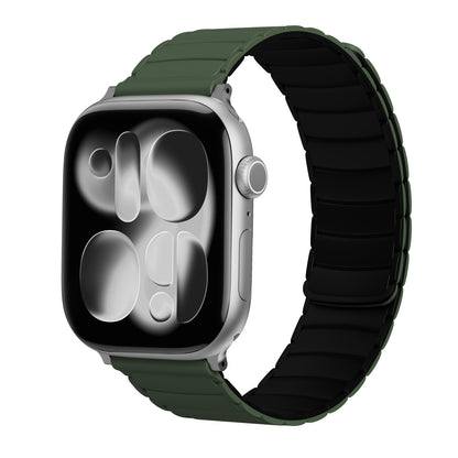 Duo Silikon Armband für Apple Watch – mit Magnetverschluss
