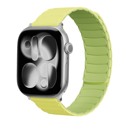 Duo Silikon Armband für Apple Watch – mit Magnetverschluss