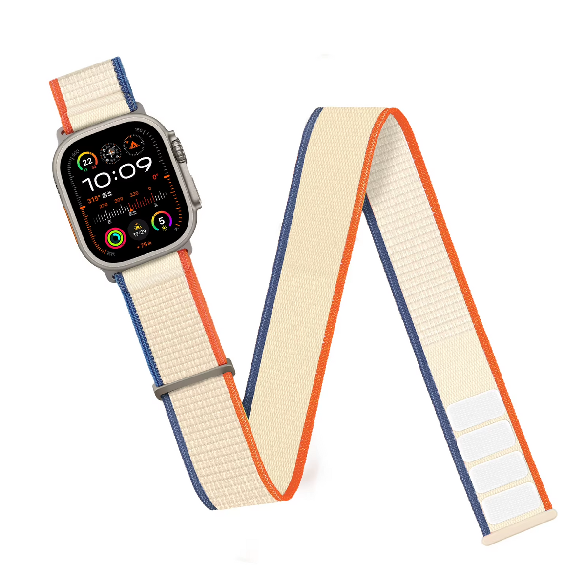 Trail Loop Nylon Armband für Apple Watch – mit Klettverschluss