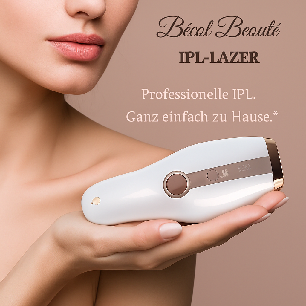 IPL Laser Haarentfernung mit Saphirkühlung – Schmerzfrei & Schnell – Bécot Beauté