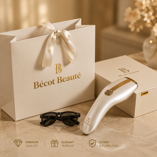 IPL Laser Haarentfernung mit Saphirkühlung – Schmerzfrei & Schnell – Bécot Beauté