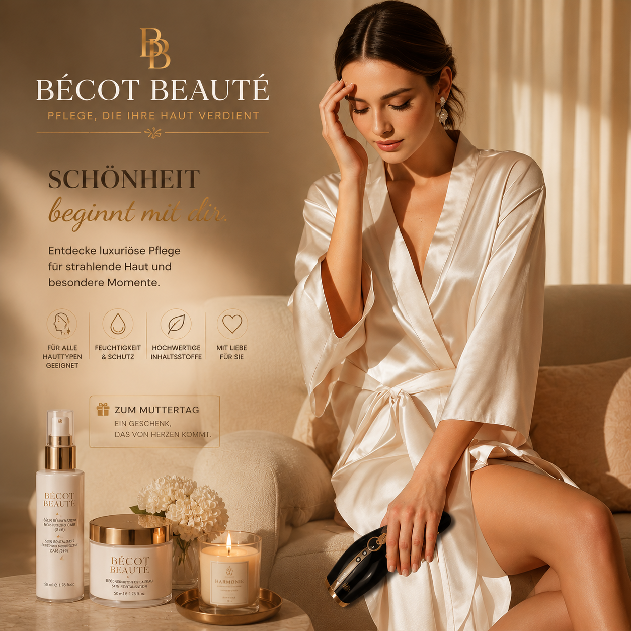 Safir Soğutmalı IPL Lazer Epilasyon – Ağrısız ve Hızlı – Bécot Beauté