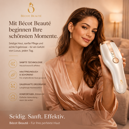 Safir Soğutmalı IPL Lazer Epilasyon – Ağrısız ve Hızlı – Bécot Beauté