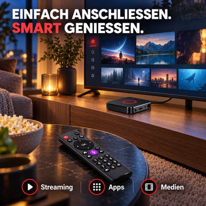 i96 Z11 Android TV Box 4/32 GB – 4K, WLAN & BT 5.0