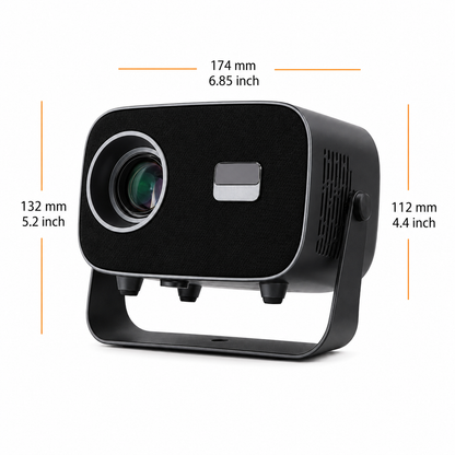 A10 Pro Smart Beamer – HD, 4K-Support & Dual-WiFi