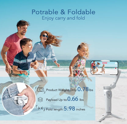 L7C Pro Gimbal Stabilisator für Smartphone, 3-Achsen Telefon Gimbal Stabilisator