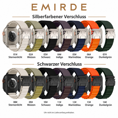 Alpine Loop Nylon Armband für Apple Watch – leicht & verstellbar