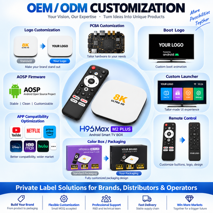 H96 Max M2 TV Box Android – 4GB/64GB, 8K & WiFi 6