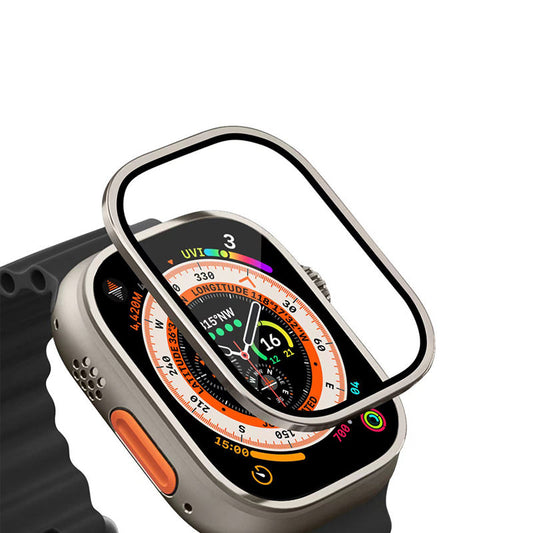 Dazzle color 9H Displayschutz aus gehärtetem Glas – Apple Watch Ultra 49mm