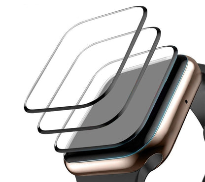 Panzer Glass für Apple Watch DAZZLE COLOR 9H HD Privacy  – mit Montagehilfe