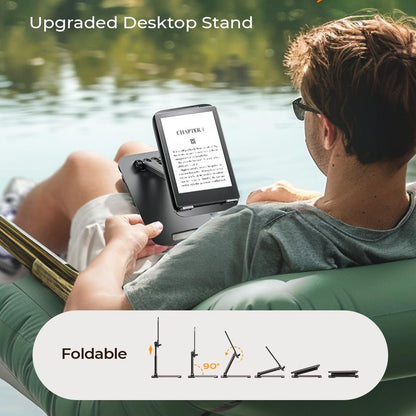 LISEN Faltbarer Tablet-Ständer / Verstellbarer iPad-Halter / Tragbare Monitor-Halterung (4–15,9 Zoll)