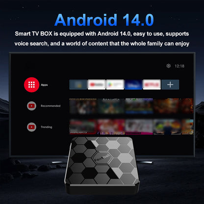 Z26 Android 14 TV Box TOPLEO i96  4GB 32GB Amlogic Dual WLAN Bluetooth 5.0