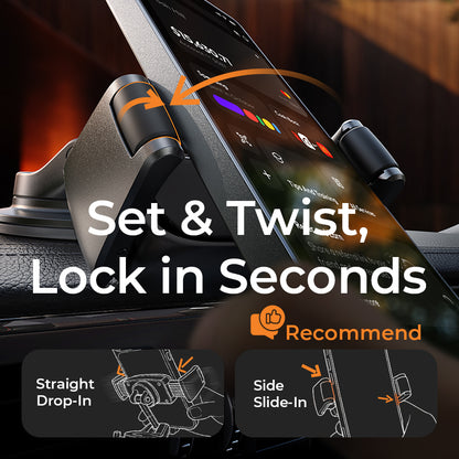 LISEN Vakuum Handyhalter Auto Saugnapf Halter 360° Dashboard Windschutz
