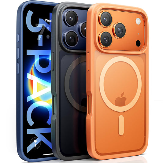 LISEN MagSafe kompatible TPU Schutzhülle für iPhone 16 / 17 Series – Stoßfest & Slim Armor Case