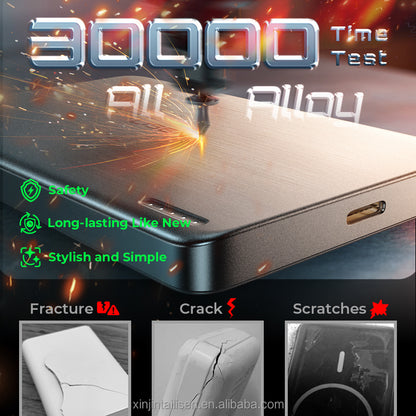 LISEN Powerbank 10000mAh – 22,5W USB-C PD Schnelllade-Powerbank Akku