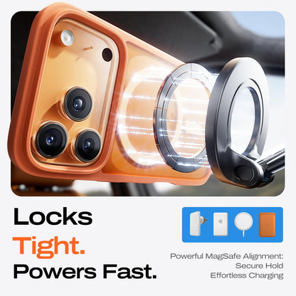 LISEN MagSafe kompatible TPU Schutzhülle für iPhone 16 / 17 Series – Stoßfest & Slim Armor Case