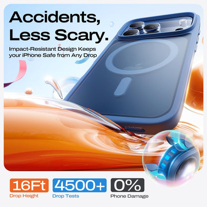 LISEN MagSafe kompatible TPU Schutzhülle für iPhone 16 / 17 Series – Stoßfest & Slim Armor Case