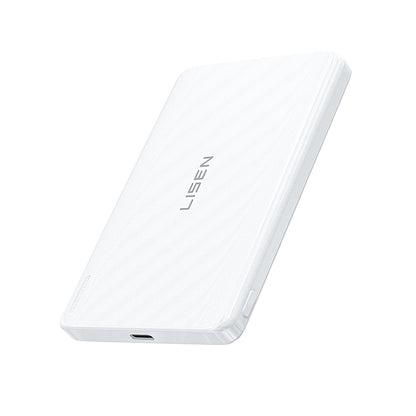 LISEN Premium Mini Powerbank 5000mAh – Magnetisch Ultra Slim