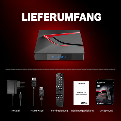 Z13 Pro Android 14 TV Box – 4 GB/32 GB, 8K, Dual-WLAN & Bluetooth 5.0