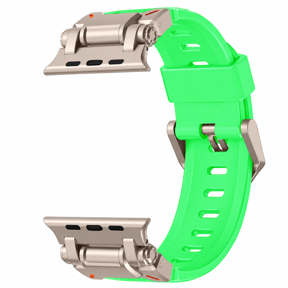 FKM Armband für Apple Watch 44/45/46/49 mm – mit Dornschließe