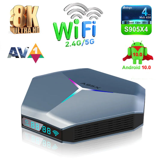Android 11 Amlogic S905X4 TV-Box A95X F4
