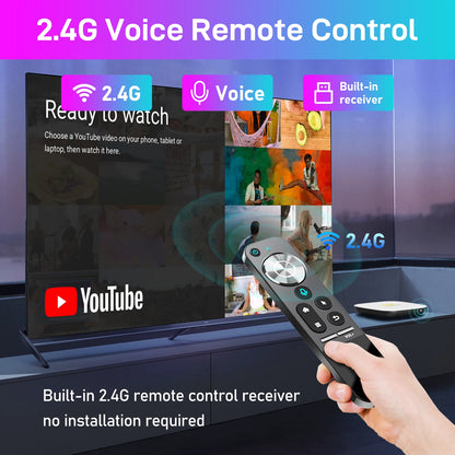 H96 Max M2 Android 13 TV Box – 8K, USB 3.0, Wi-Fi 6, BT 5.0, 64 GB