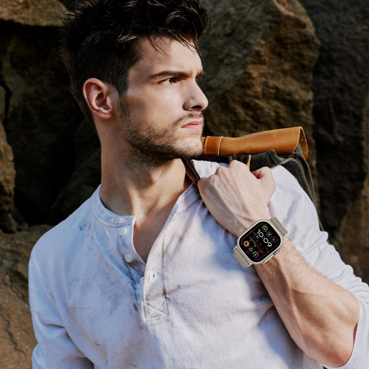 Alpine Loop Nylon Armband für Apple Watch – leicht & verstellbar
