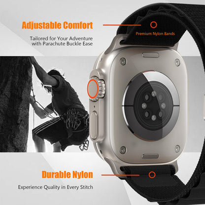 Alpine Loop Nylon Armband für Apple Watch – leicht & verstellbar