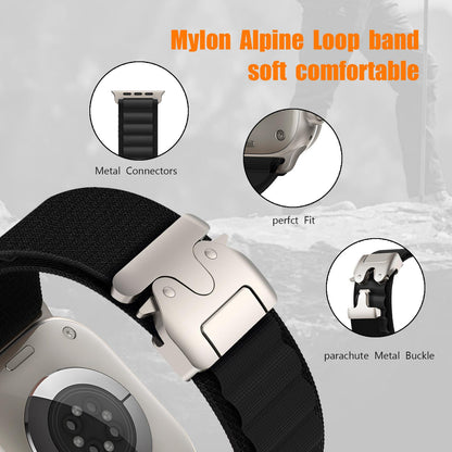 Alpine Loop Nylon Armband für Apple Watch – leicht & verstellbar