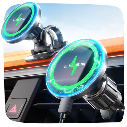 LISEN 15W MagSafe Auto-Ladestation