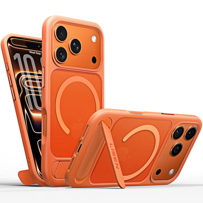 LISEN iPhone 17 Pro Max Hülle – Magnetisch, Stand, Military-Grade Schutz