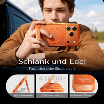 LISEN iPhone 17 Pro Max Hülle – Magnetisch, Stand, Military-Grade Schutz