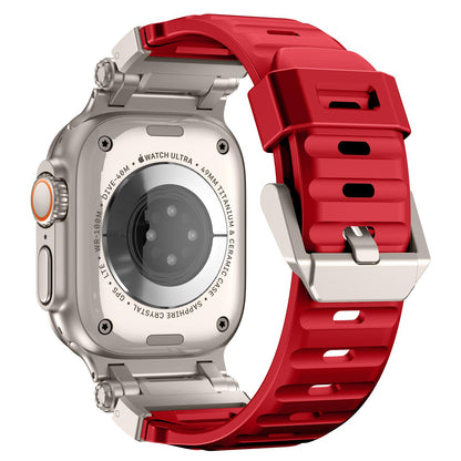 FKM Armband für Apple Watch 44/45/46/49 mm – mit Dornschließe
